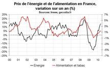 Inflation en France en mai 2010 : léger reflux à +1,6 % sur un an Inflation en France en mai 2010 : léger reflux à +1,6 % sur un an