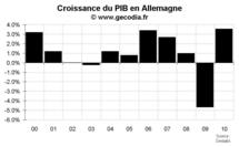 Allemagne 2010 : Un taux de croissance conséquent et un déficit public faible Allemagne 2010 : Un taux de croissance conséquent et un déficit public faible