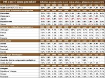 Inflation mondiale décembre 2010 : les matières premières tirent l’inflation