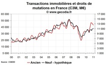 Transactions immobilières France janvier 2011 : mêmes tendances