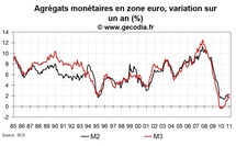 Crédit et monnaie en zone euro janvier 2011 : toujours sans force