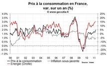 Inflation en France mars 2011 : les matières premières restent au cœur de la hausse