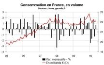 Consommation des ménages en France en mai 2010 : rebond en trompe-l’œil
